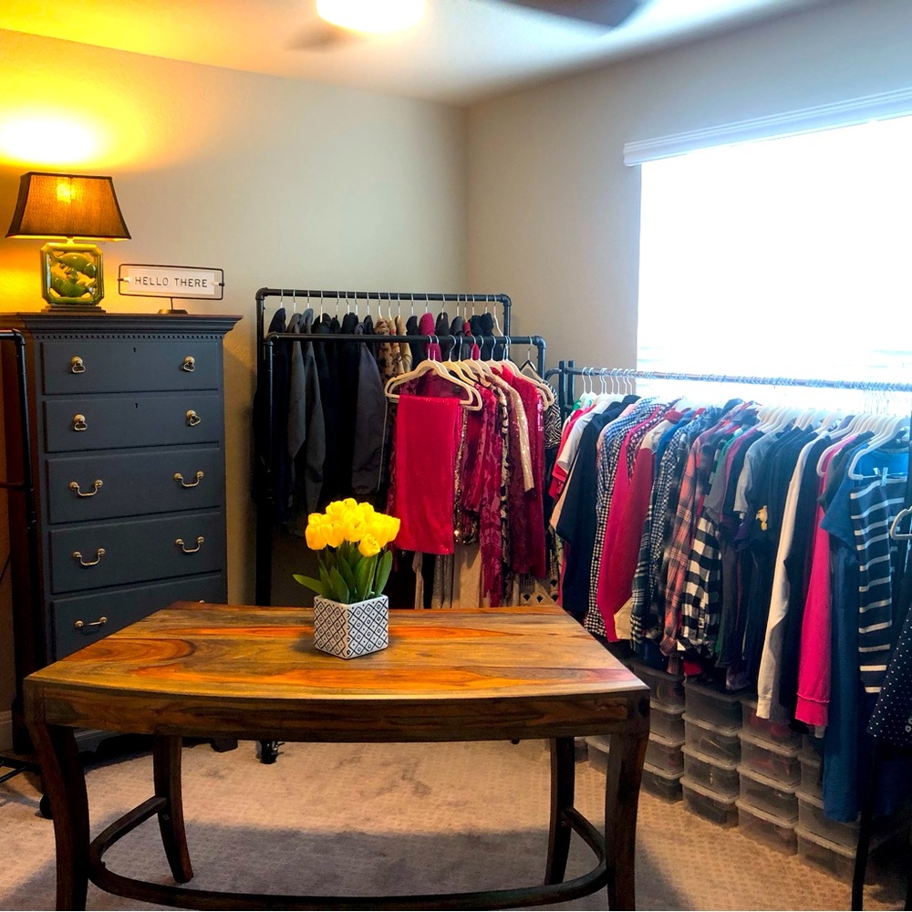 🌻 My updated, physical Poshmark closet! I’ll be adding new items daily! 🌻